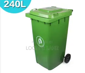 240L Wheelie Plastic Dustbin