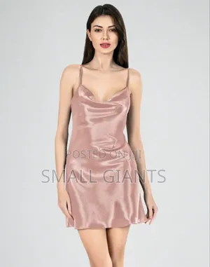 Elegant Short Satin Nightdress