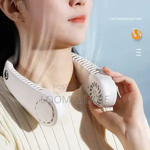 Portable Wireless Neck Fan With USB Charging