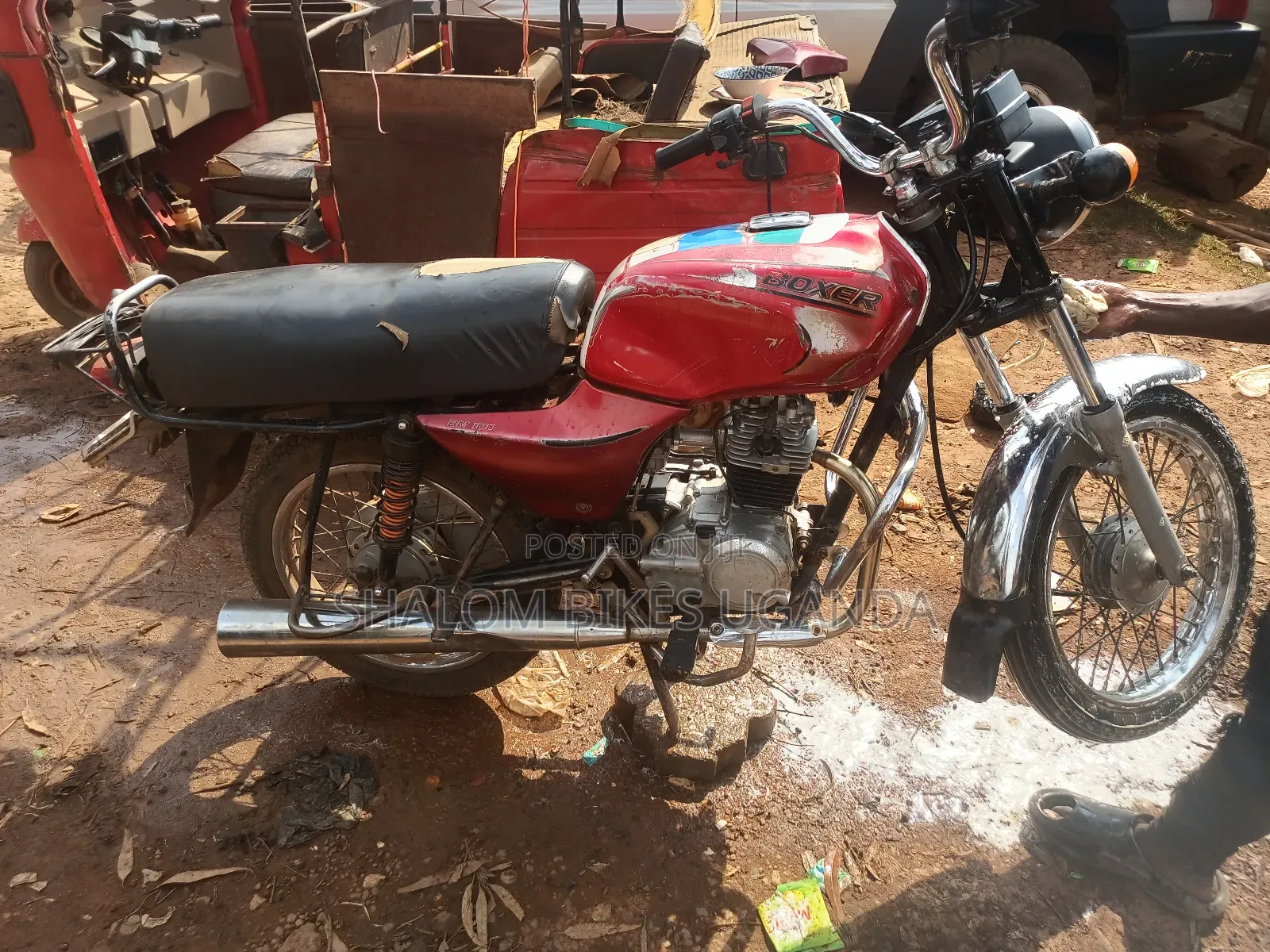 Bajaj Boxer 2016 Red
