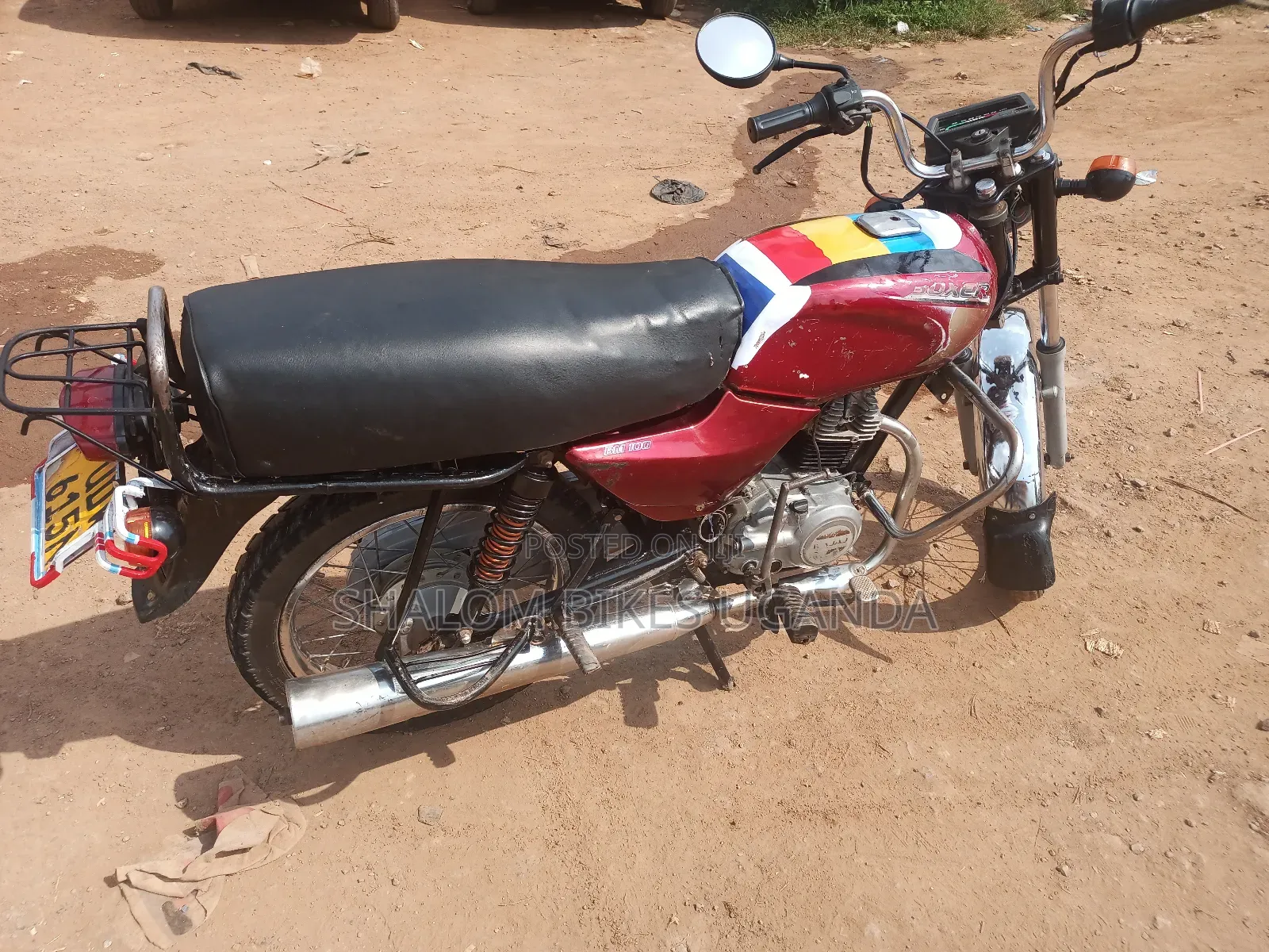 Bajaj Boxer 2015 Red