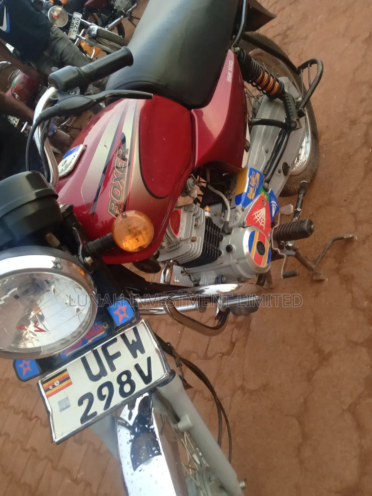Bajaj Boxer 100 2023 Red