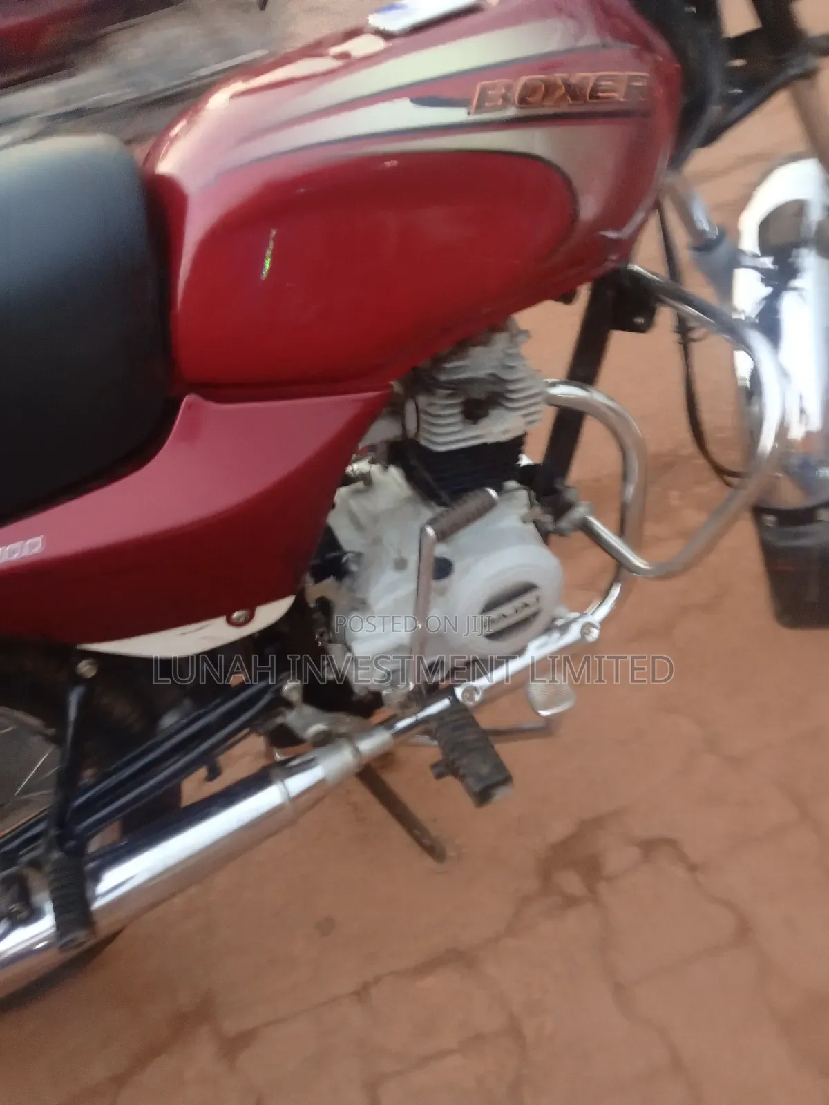 Bajaj Boxer 100 2023 Red