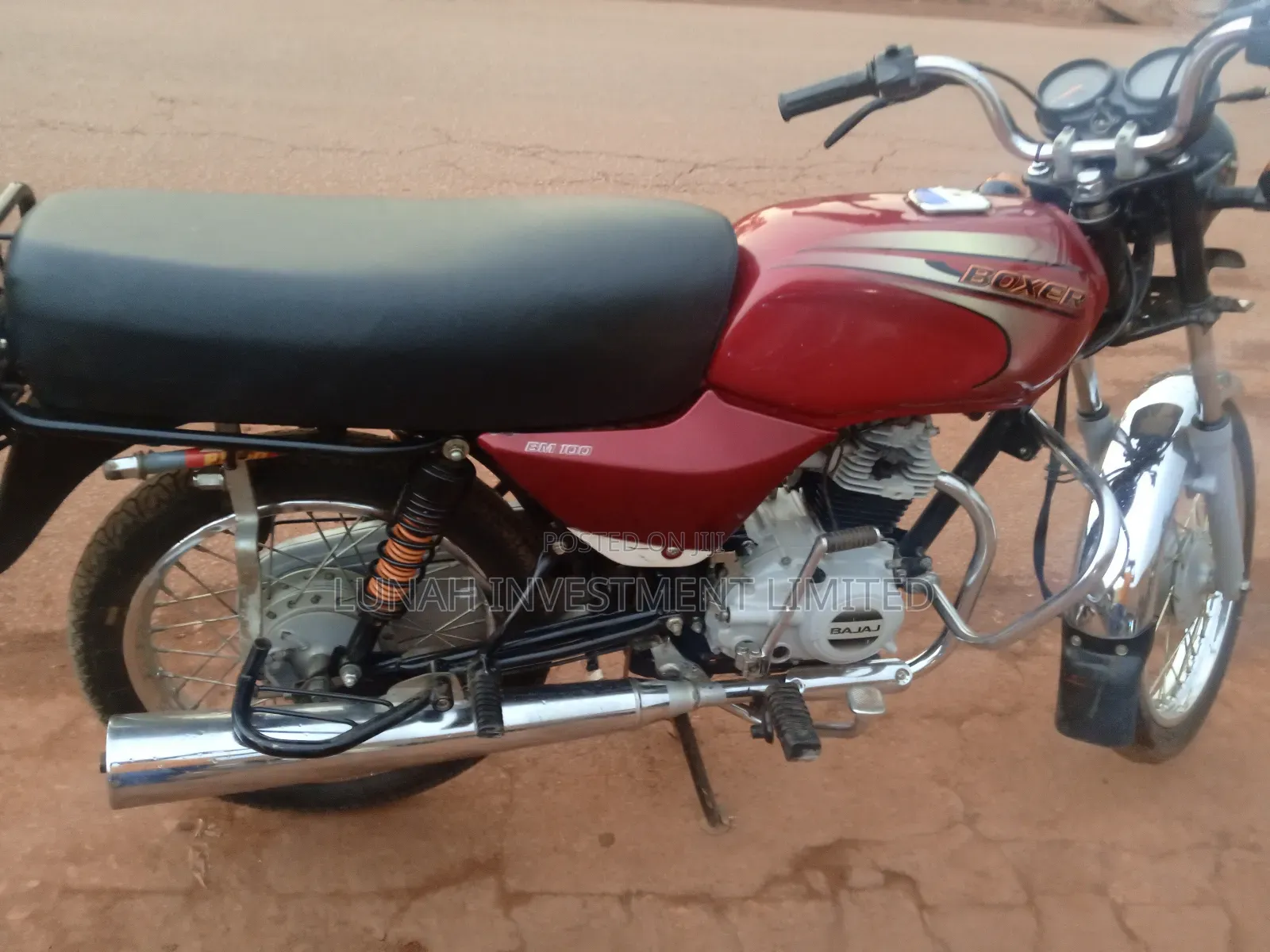 Bajaj Boxer 100 2023 Red
