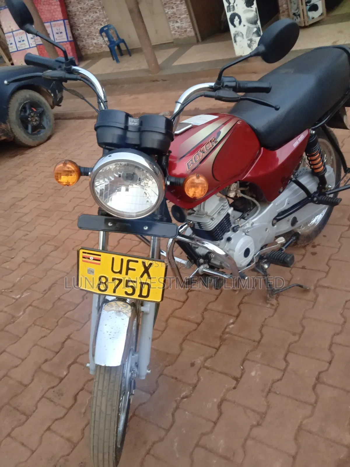 Bajaj Boxer 2023 Red