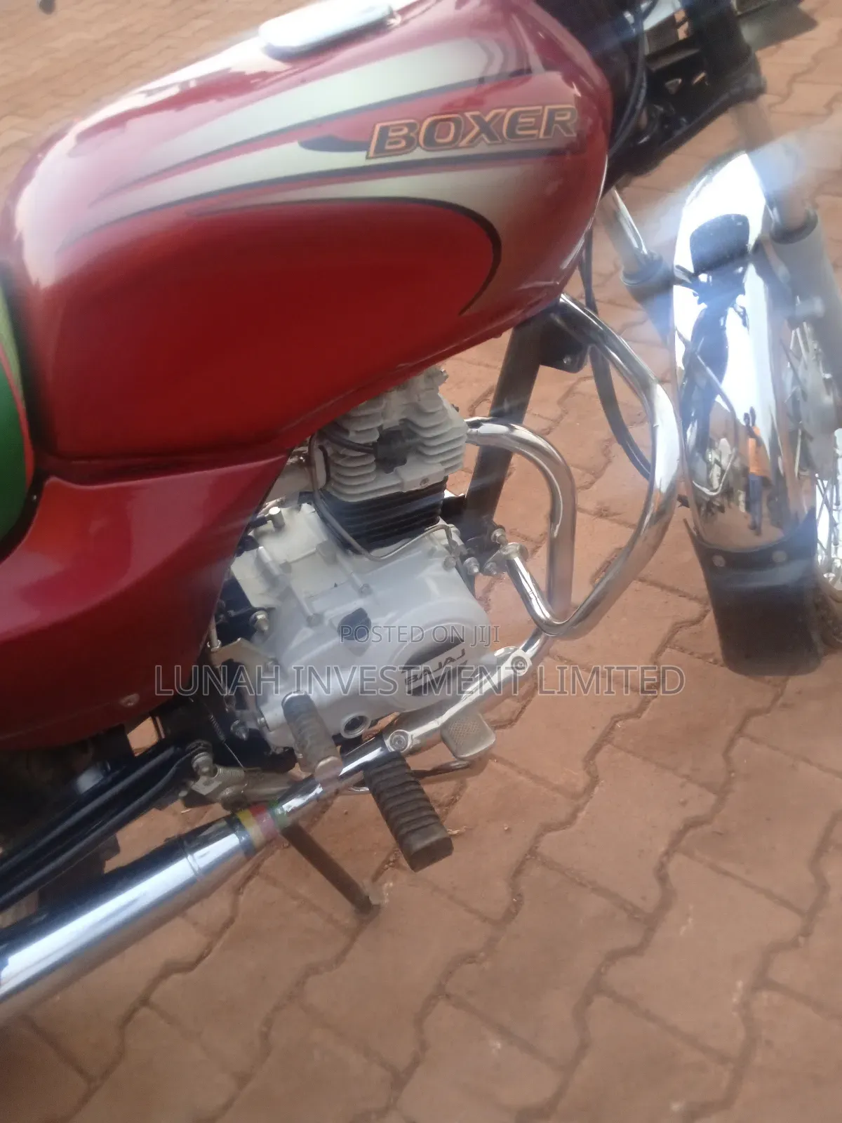 Bajaj Boxer BM100ES 2023 Red