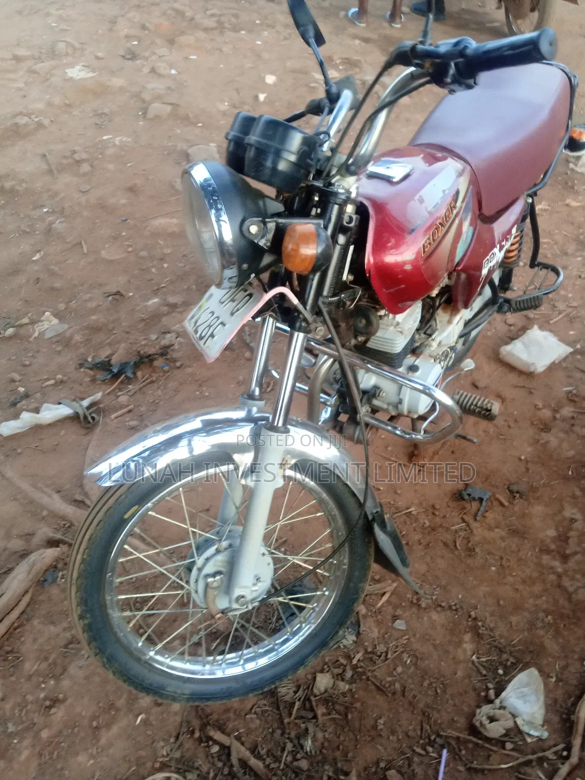 Bajaj Boxer BM100ES 2023 Pink