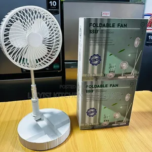 Photo - Telescopic Foldable Freestanding Pedestal Cooling Fan Cooler