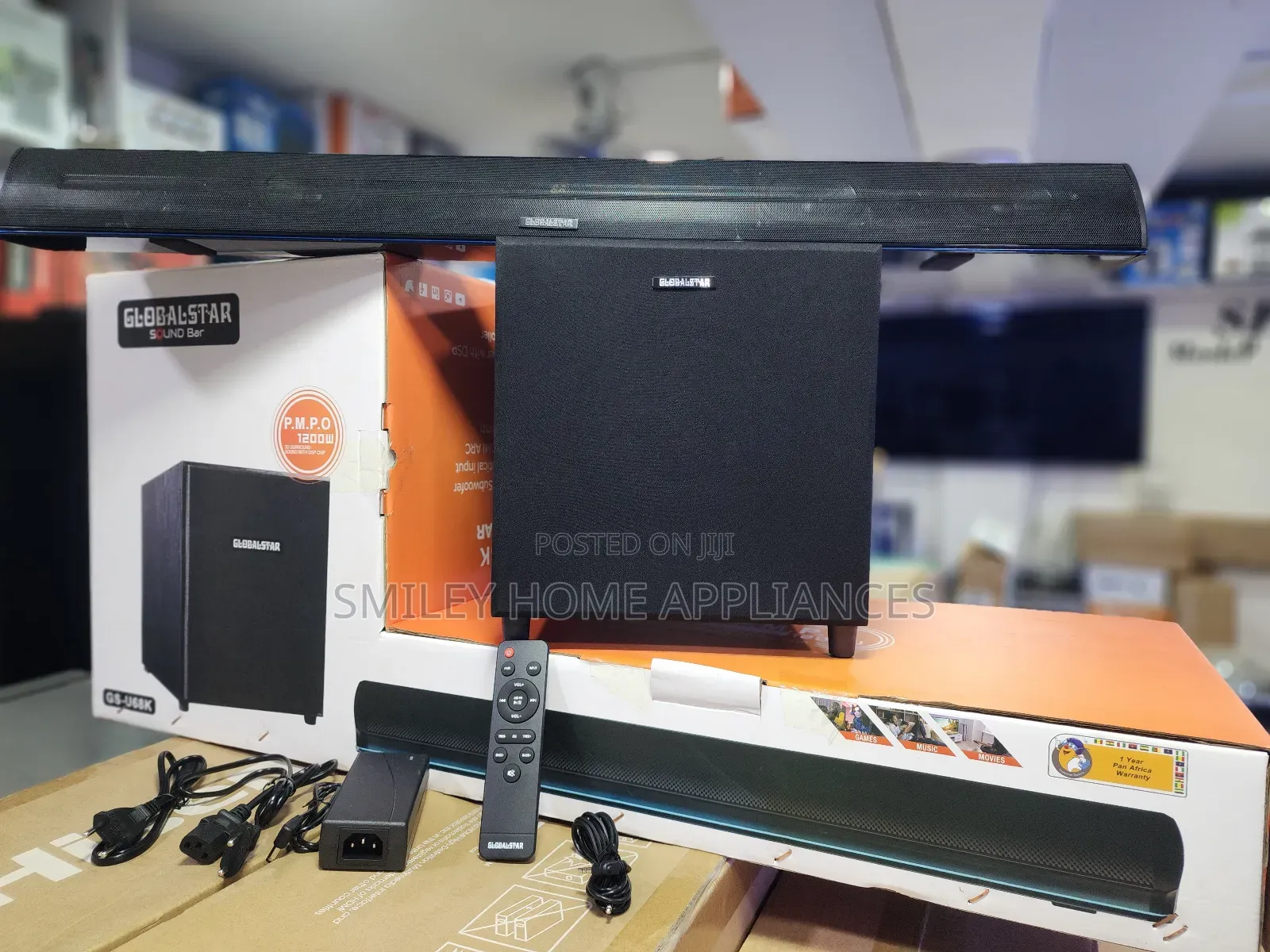 2.1channel Wireless Globalstar U68K Soundbar