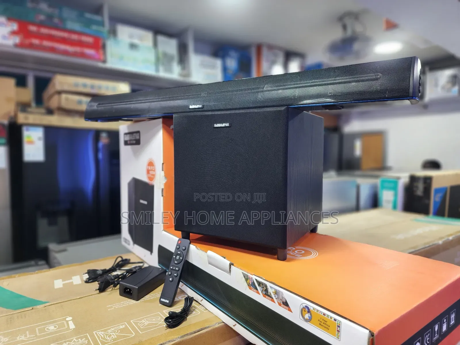 New Restocked Globalstar Soundbar 2.1channel Deep Bass
