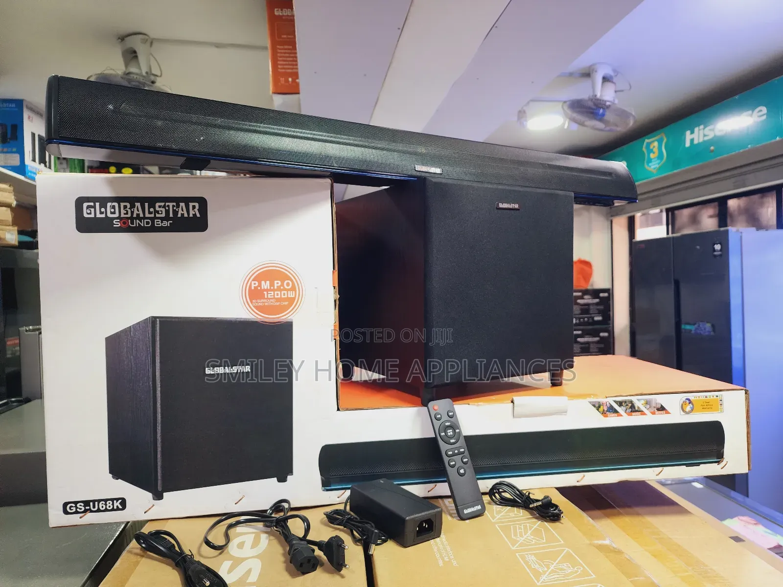Brandnew Globalstar U68k Wireless Soundbar 2.1channel