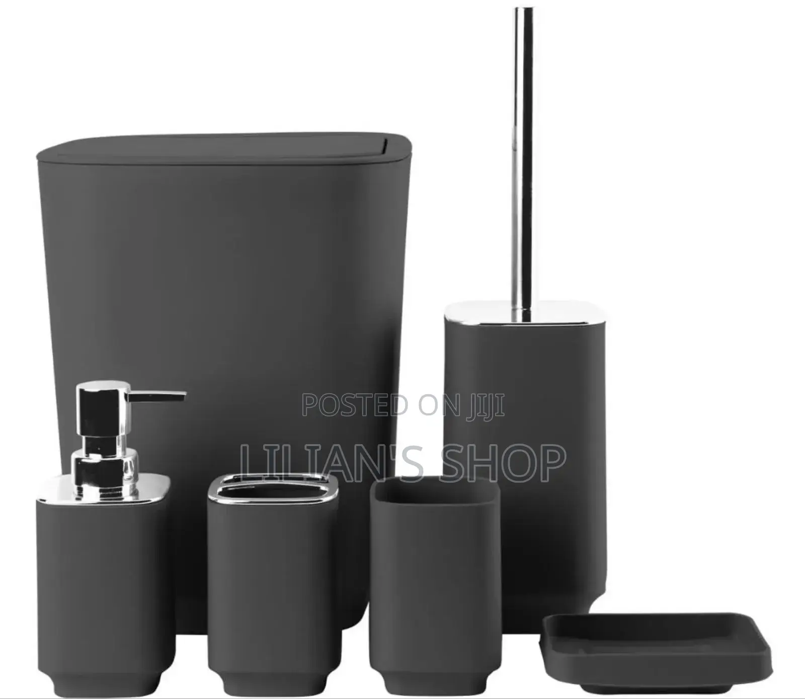 6pcs Bathroom Accessories