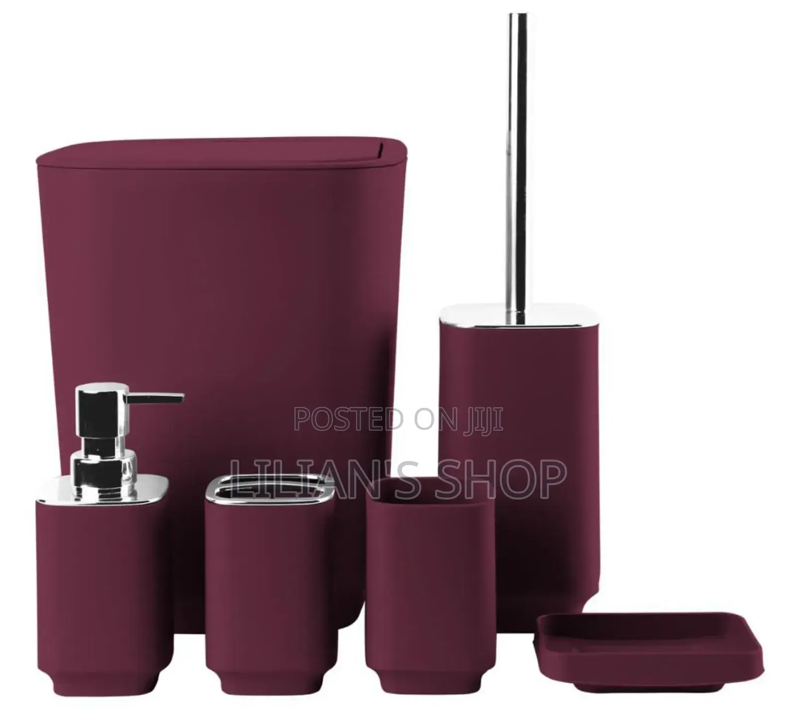 6pcs Bathroom Accessories