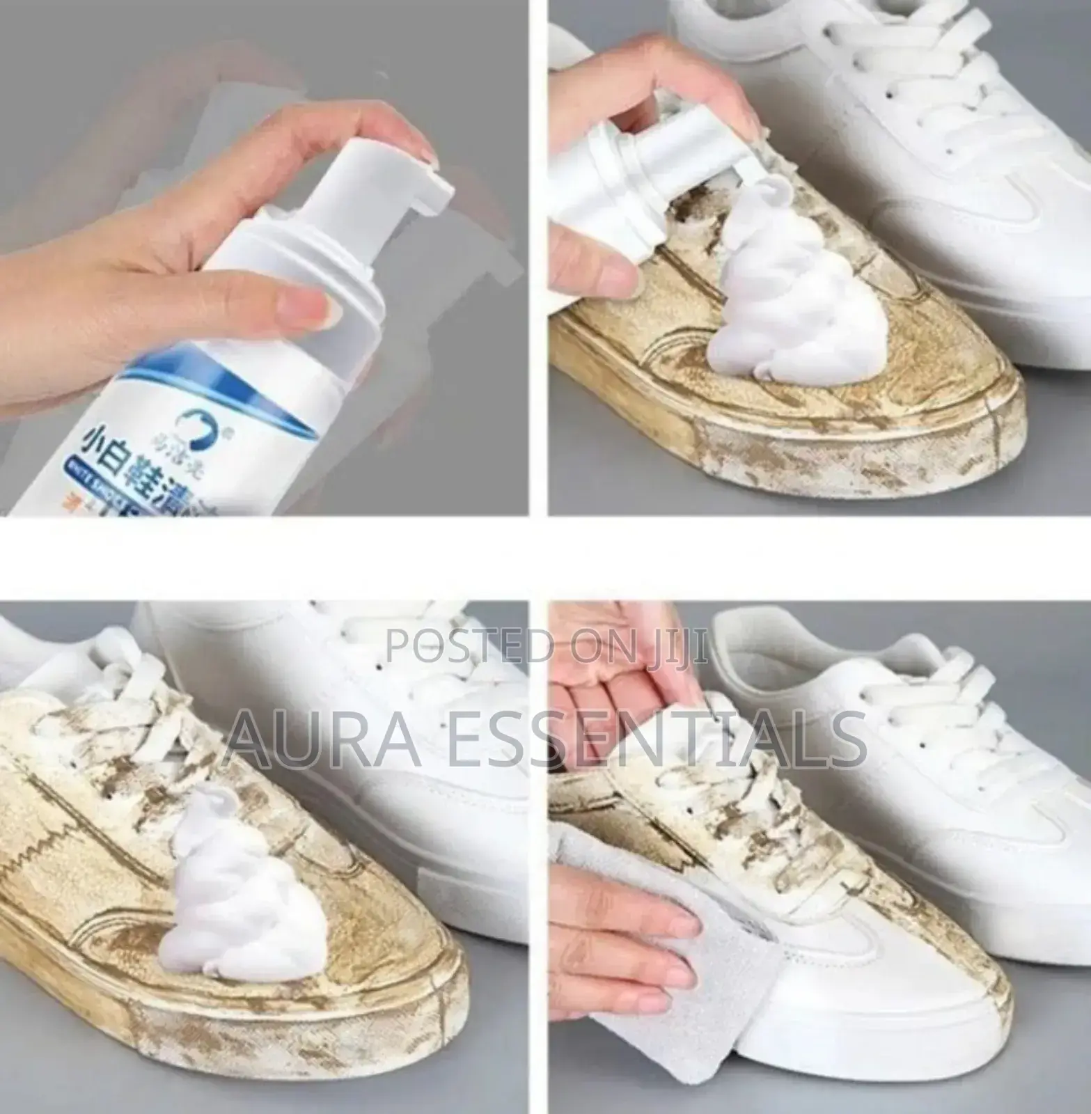 Foaming White Shoe Cleaner