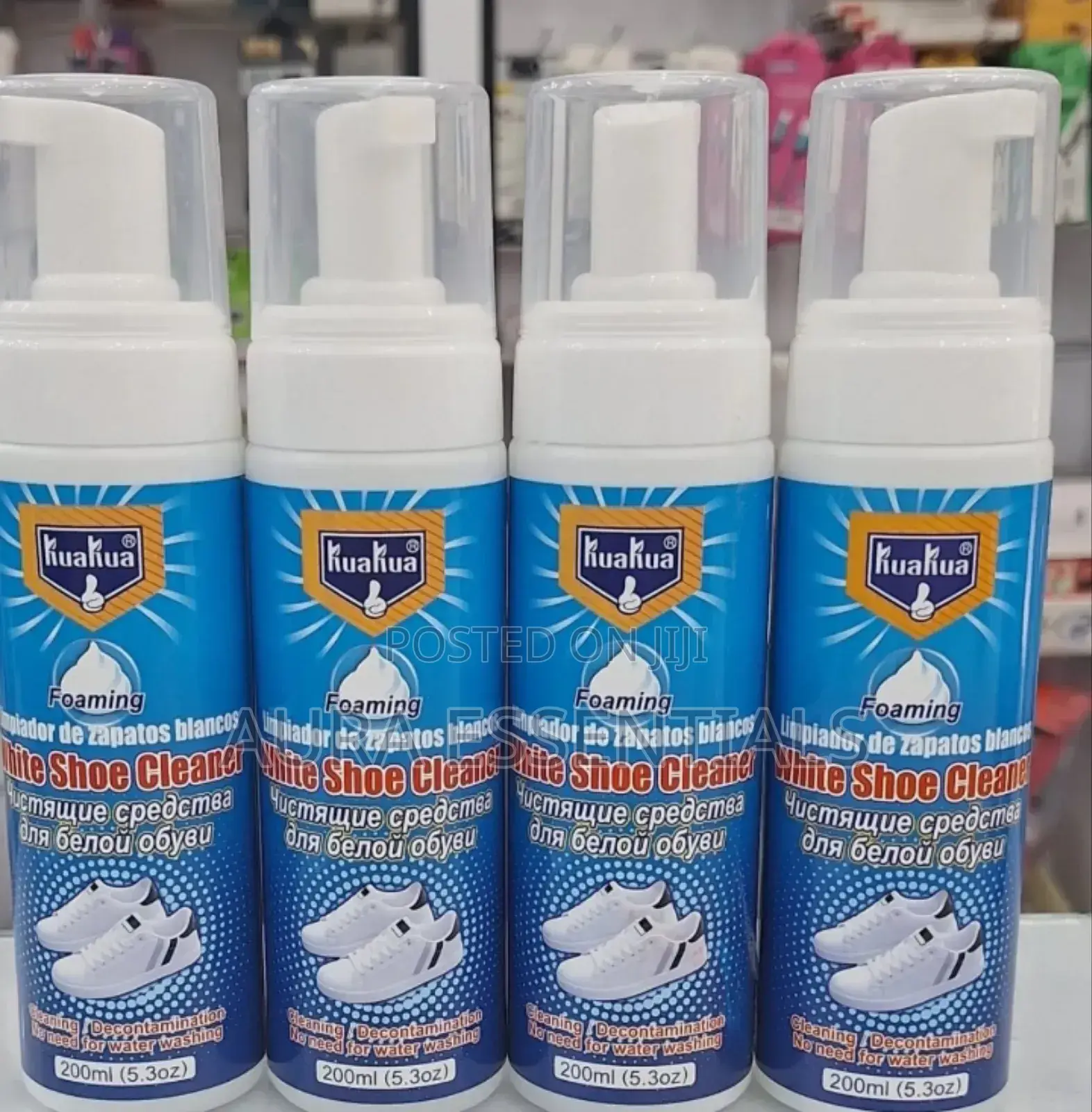 Foaming White Shoe Cleaner