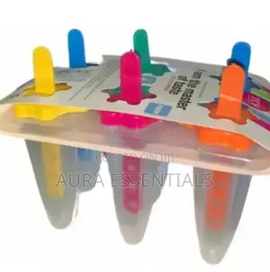 6 PCS Ice Pop Reusable Ice Molds.