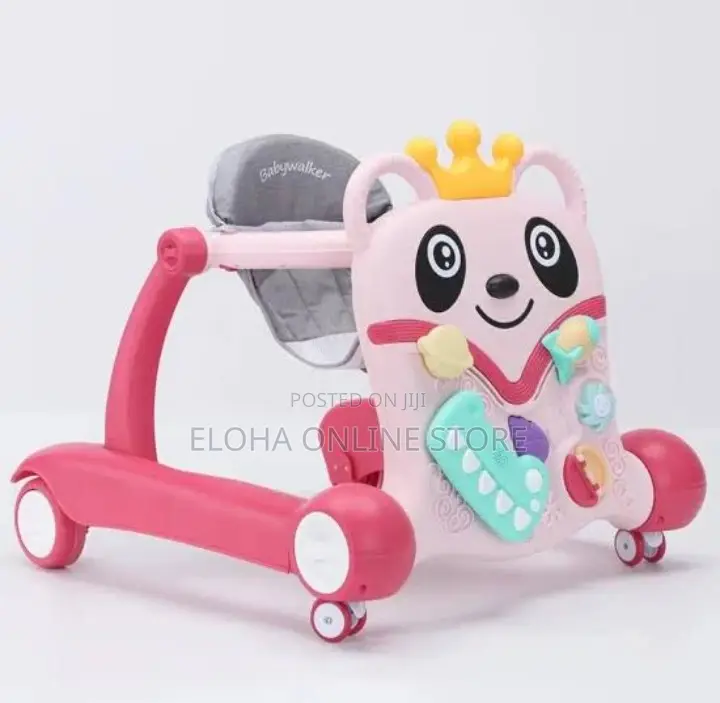 Panda Design Musical Baby Walker Trainer