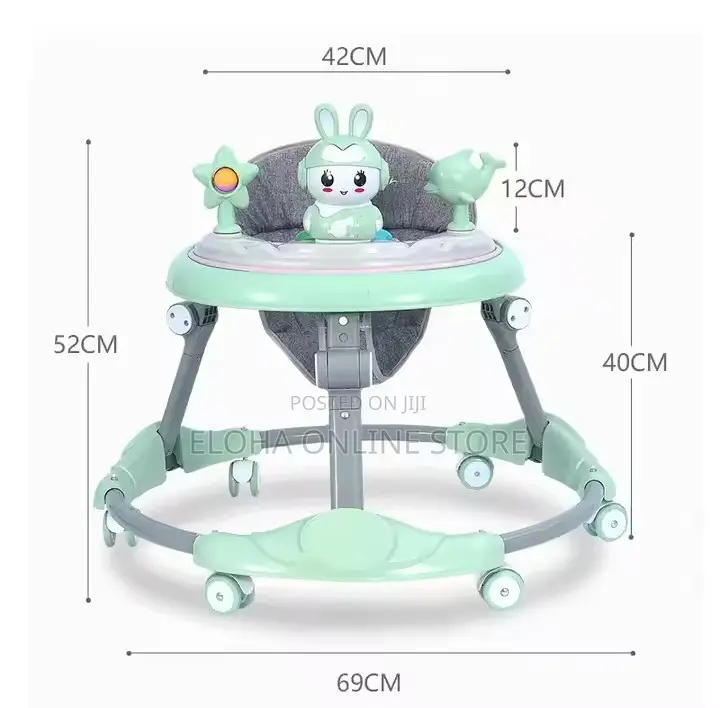 Baby Walker With Anti Rollover Wheels