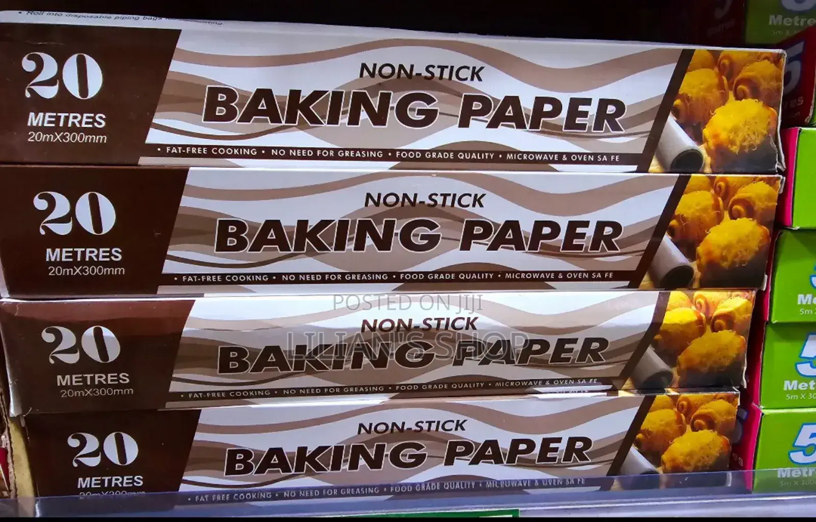 20metres Non Sticky Baking Paper