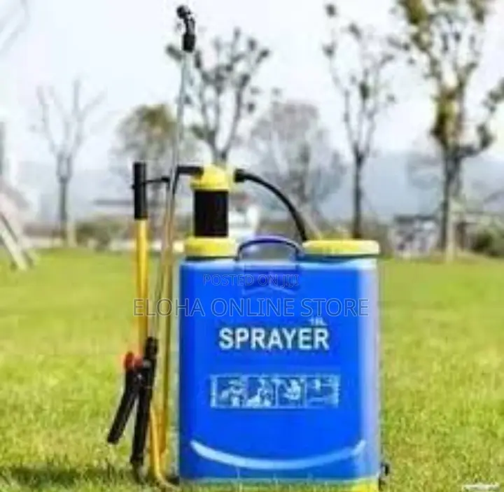 Knapsack Sprayer Bomba or Spray Pump and Garden Fertilizers