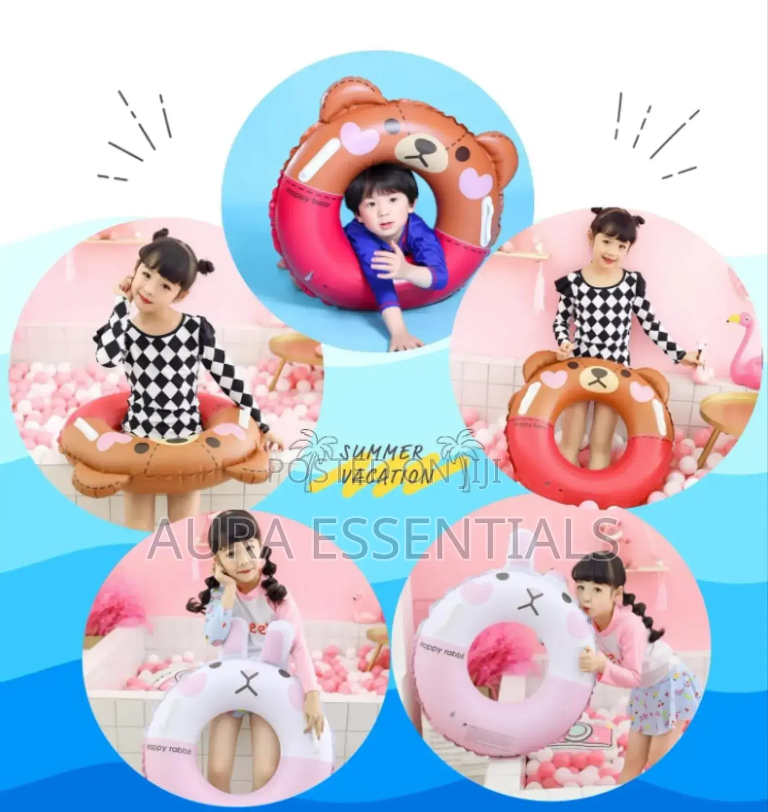 Pool Floater Tubes Swim Ring