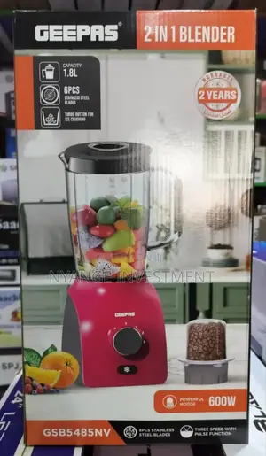 Geepas Blender 2*1