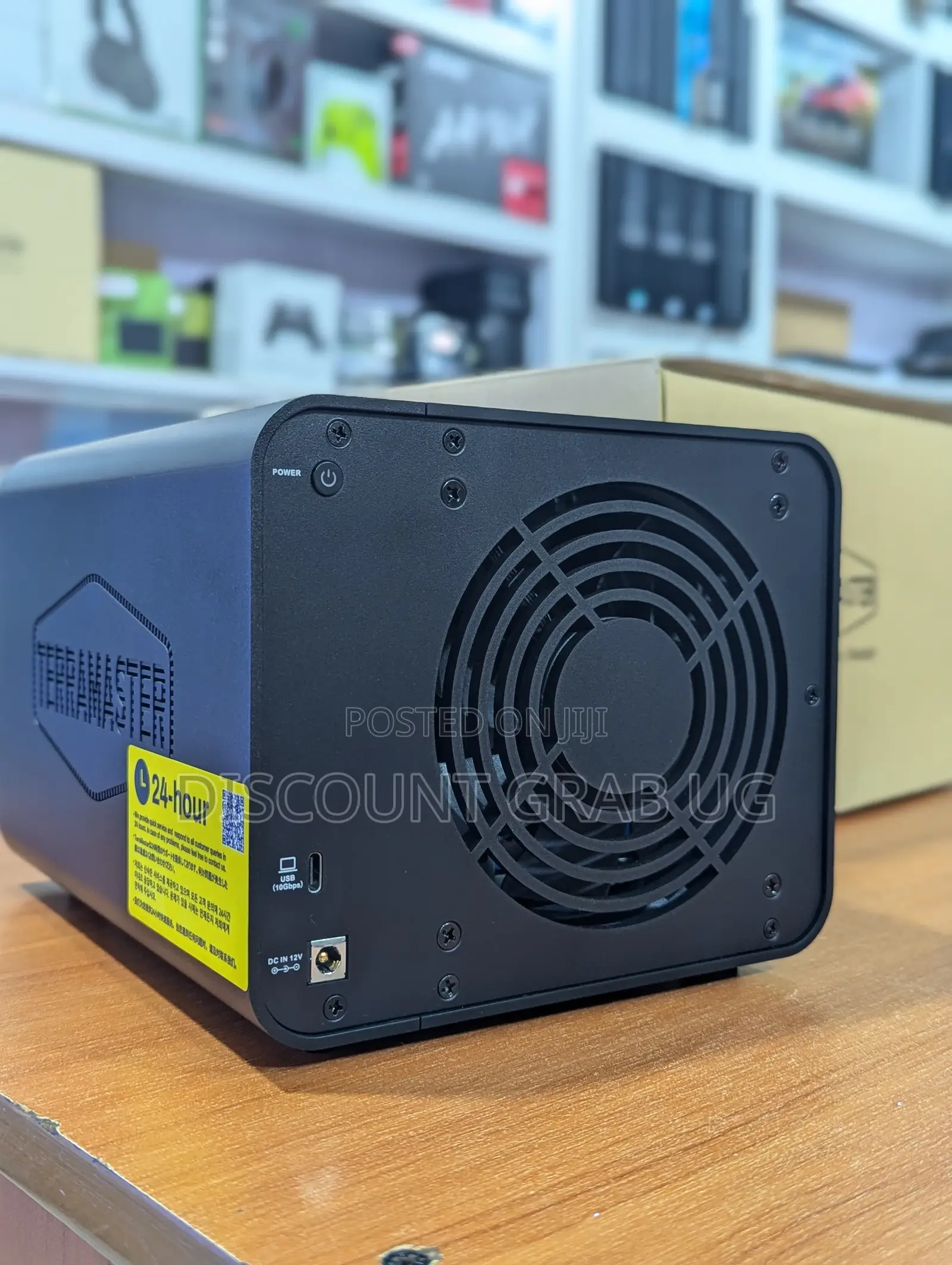 Terramaster D4 3200 With 64TB Harddrives