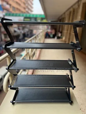 Z Shaped 5 Tier Shoe Rack