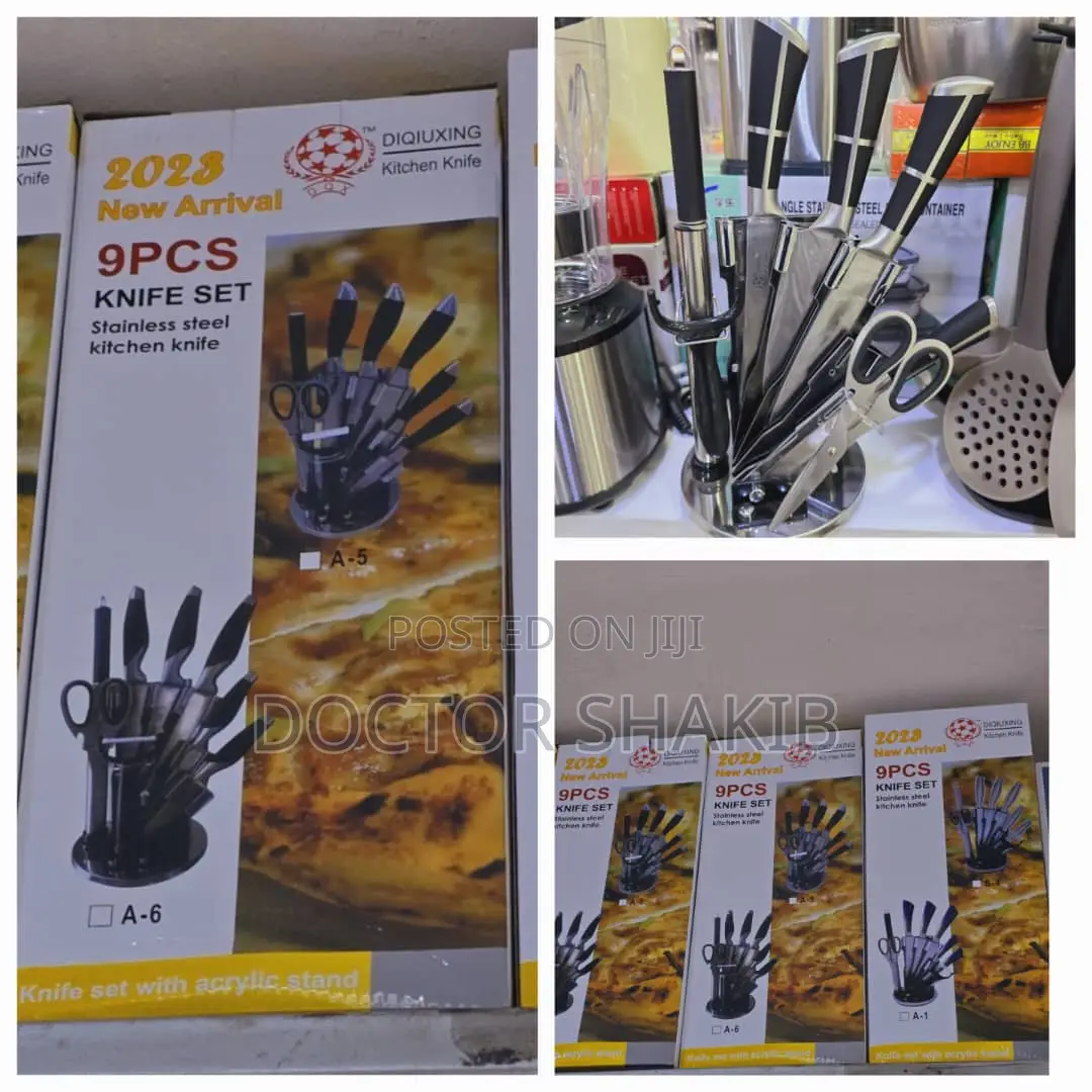 9pcs New Arrival Knife Set