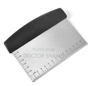 Stainless Steel Multipurpose Dough Cutter Scraper