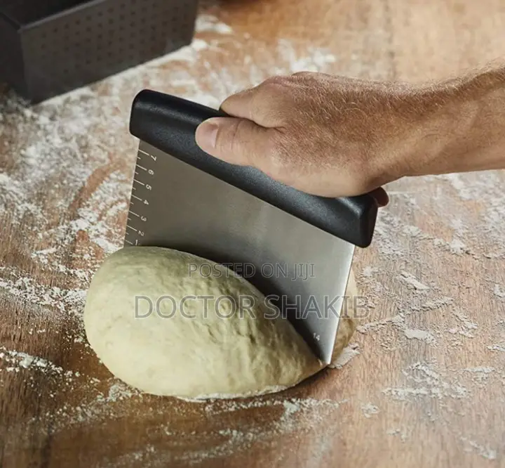 Stainless Steel Multipurpose Dough Cutter Scraper
