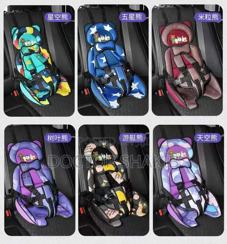 Stylish Breathable Portable Cartoon Baby Car Seat