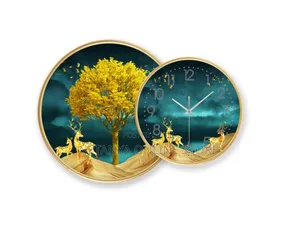 2in1 Wall Art Clocks