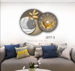 2in1 Wall Art Clock