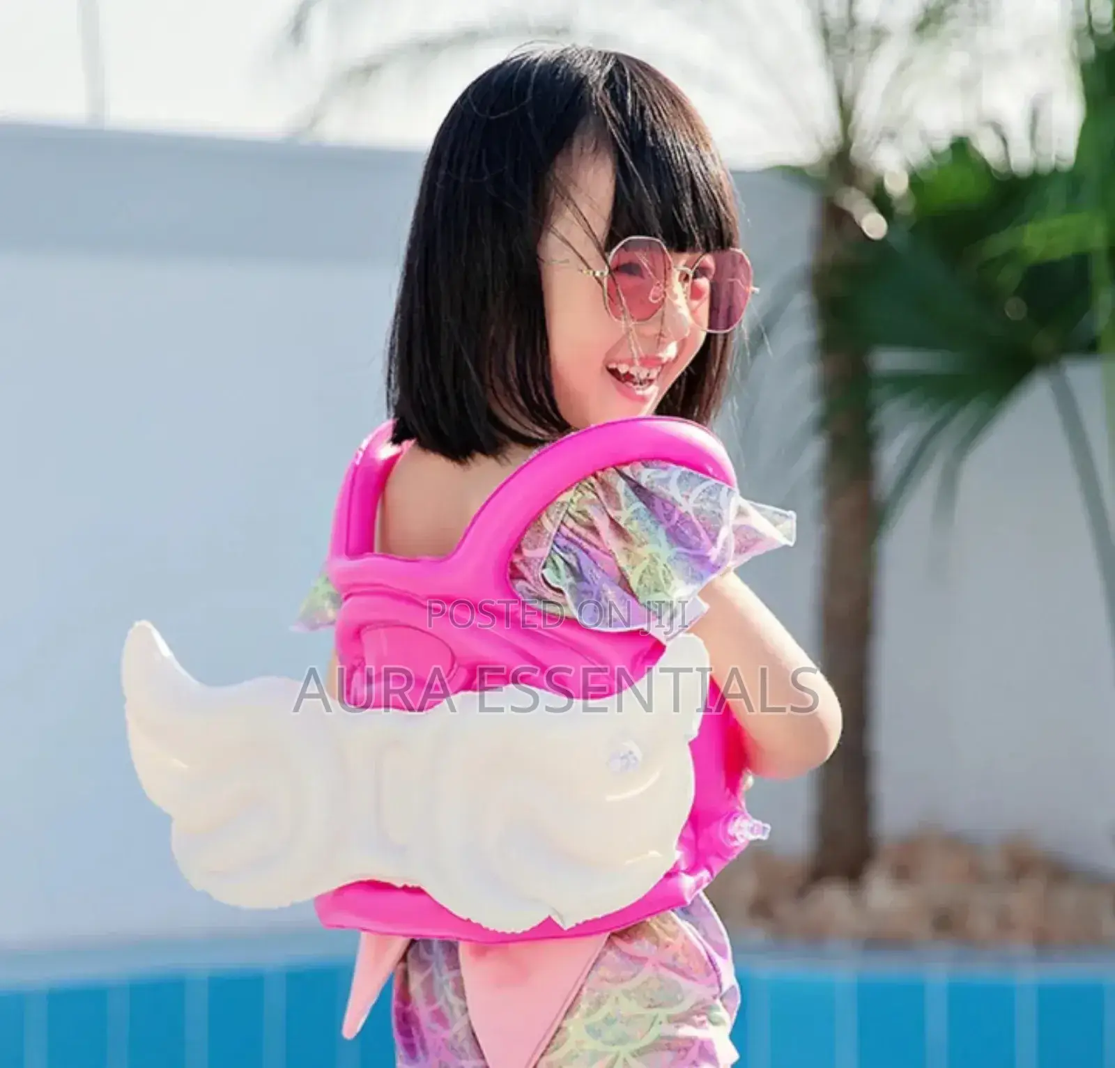 Kids Inflatable Angel Wing Swimming Vest