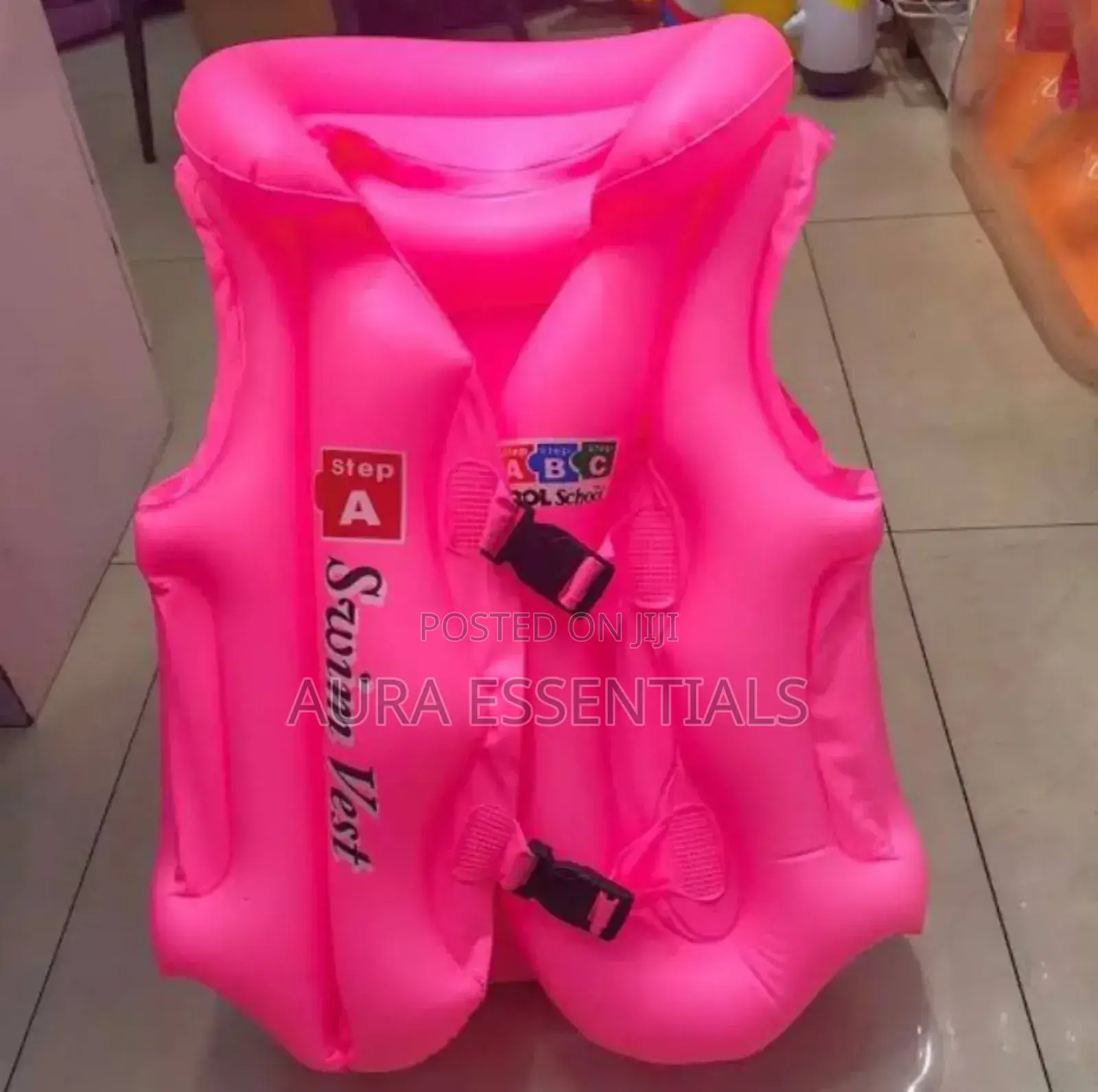 Kids Inflatable Swimming Life Jacket