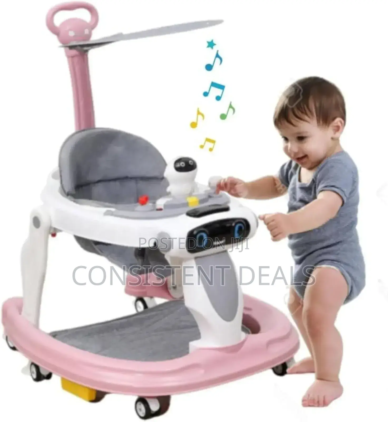 New Strong Baby Push Walker