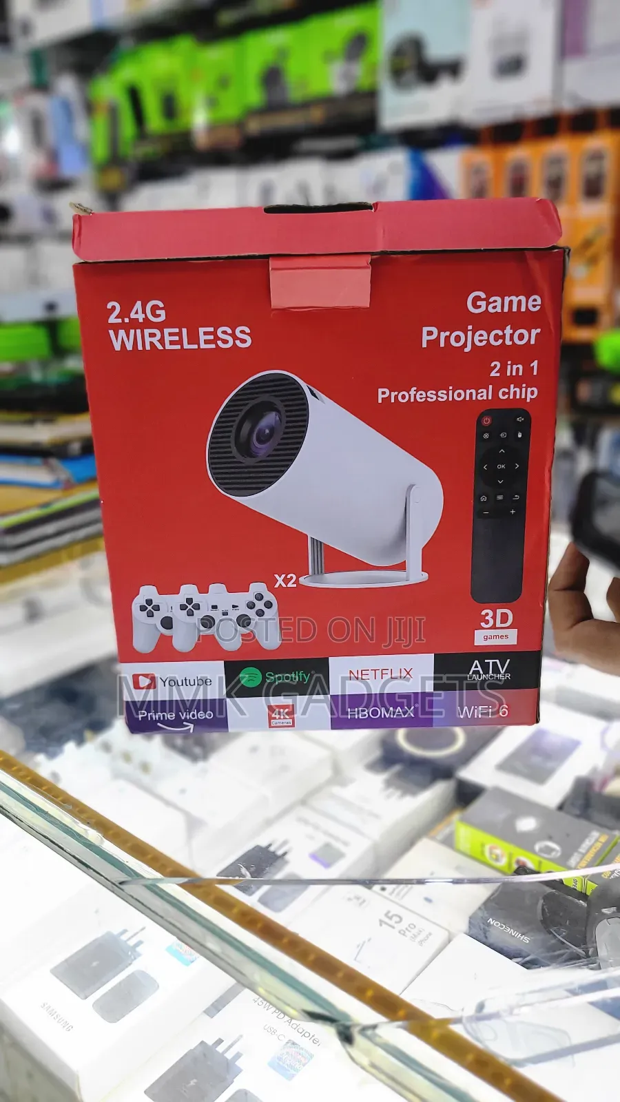 Game Projector 2 in 1