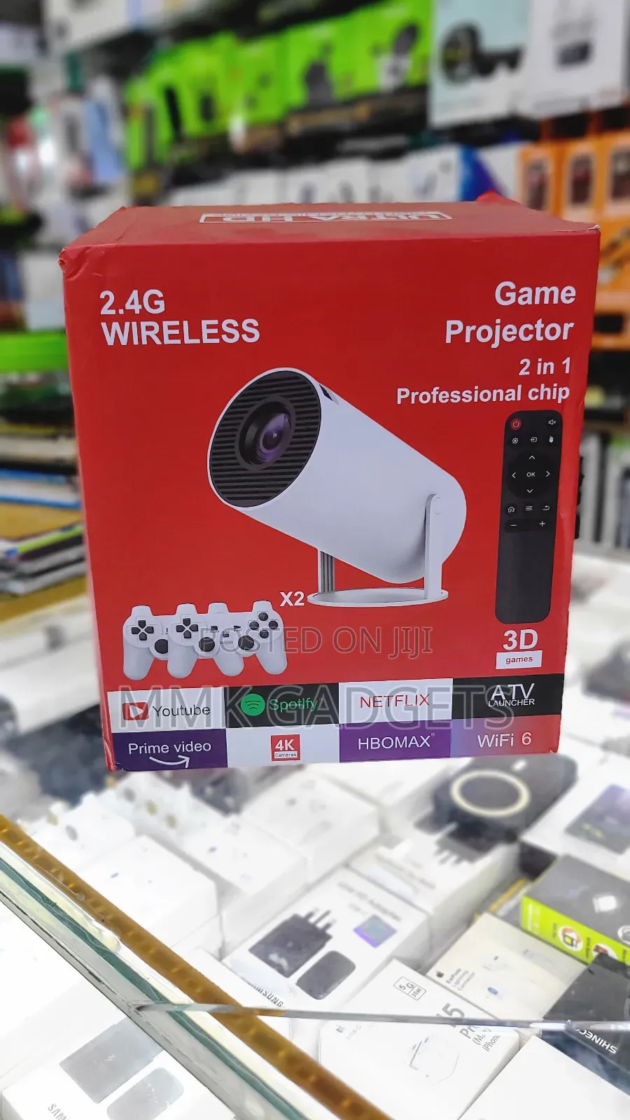 Game Projector 2 in 1