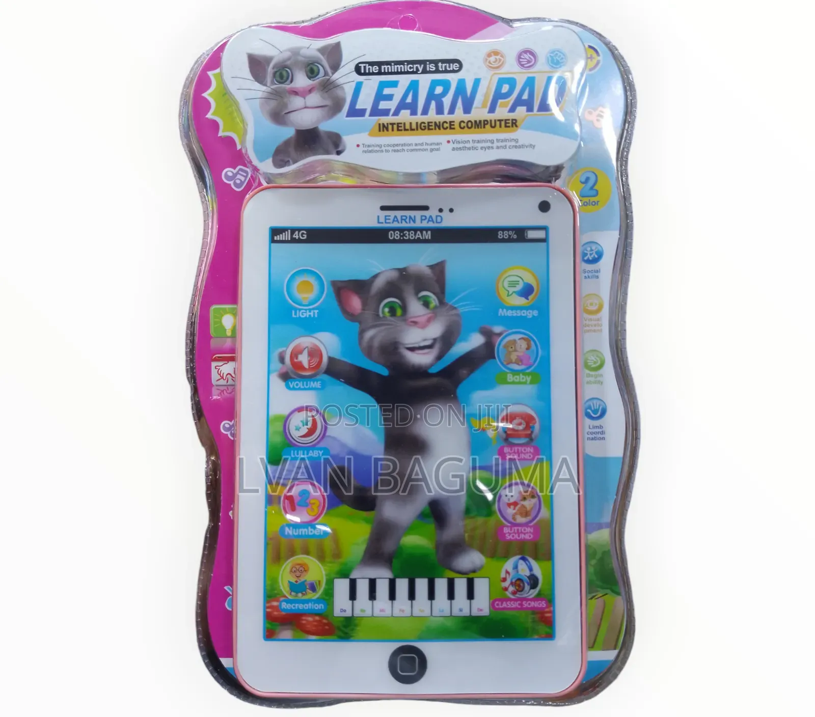 Intelligent Touch Learn Pad Toy for Kids - Battery Powered