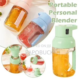 Electric Rechargeable Fruit Juicer With 8 Blades