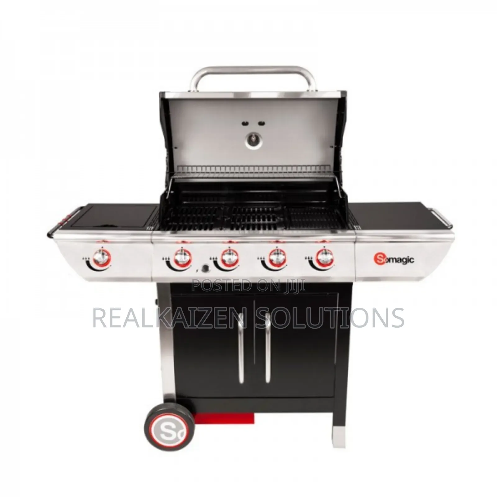 France SOMAGIC MANHATTAN 4+1 Gas Barbecue Grill| Side Burner