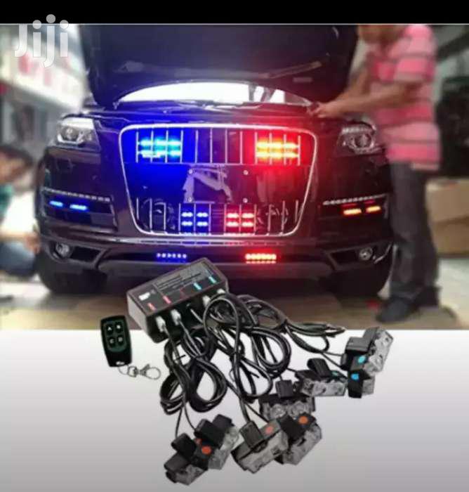 Flash Light Red And Blue For Emergencies