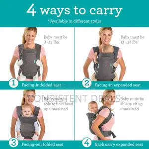 4in1 Convertible Baby Carrier