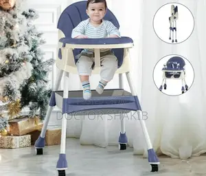 Upgraded Portable Foldable Baby High Feeding Chair