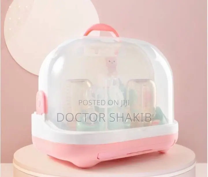 Portable Dustproof Baby Bottle Storage Box