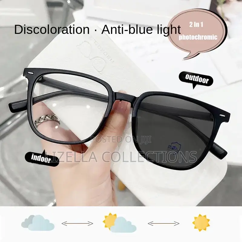 Photochrome Glasses (Uv, Blue Light Sensitive, Out/Indoor)