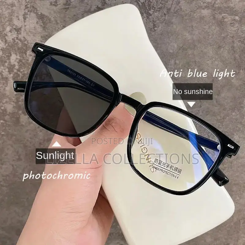 Photochrome Glasses (Uv, Blue Light Sensitive, Out/Indoor)