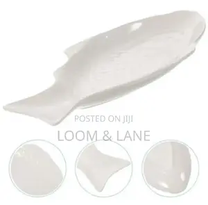 11inch Fish Shaped Ceramic Plate