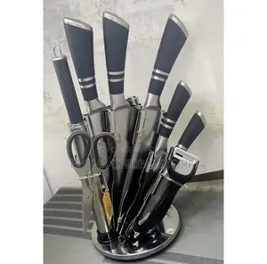 9pcs Unique Stainless Steel Knife Set